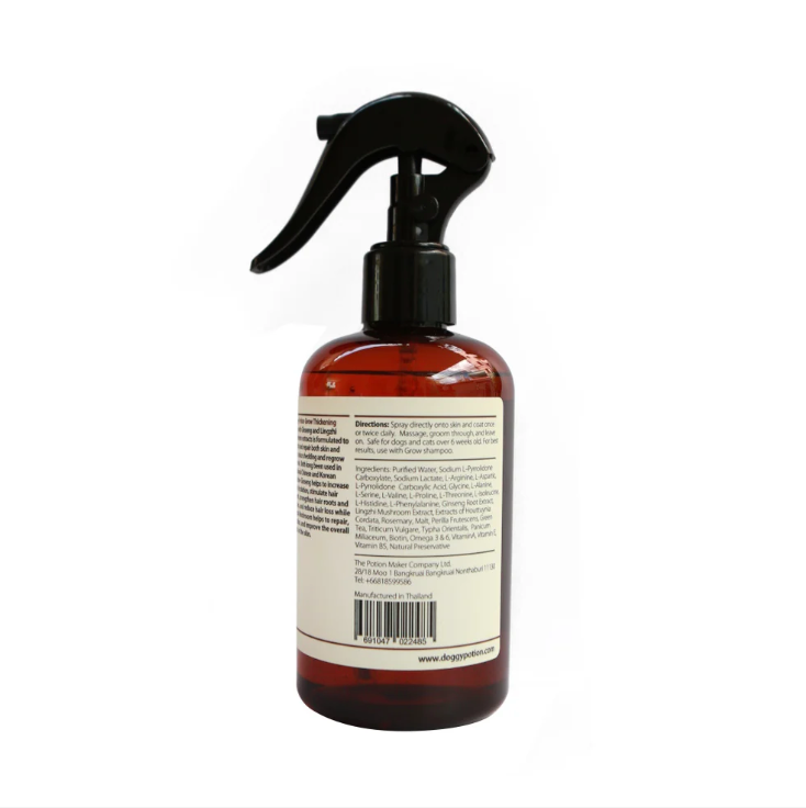 DOGGY POTION GROW 毛髮滋養精華噴霧 (人蔘及靈芝配方) 250ml