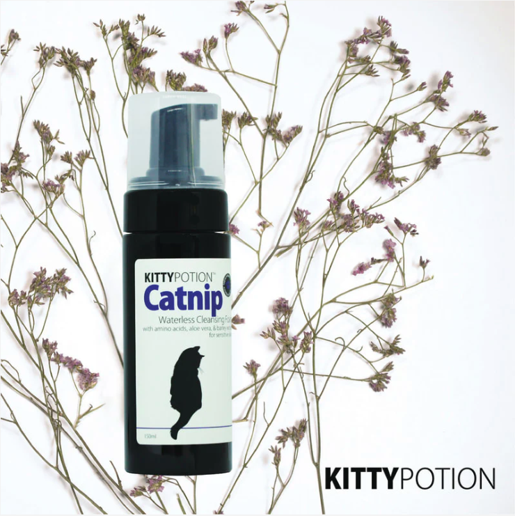 DOGGY POTION CATNIP 貓貓免沖洗潔毛泡沫 (貓薄荷配方) 150ml