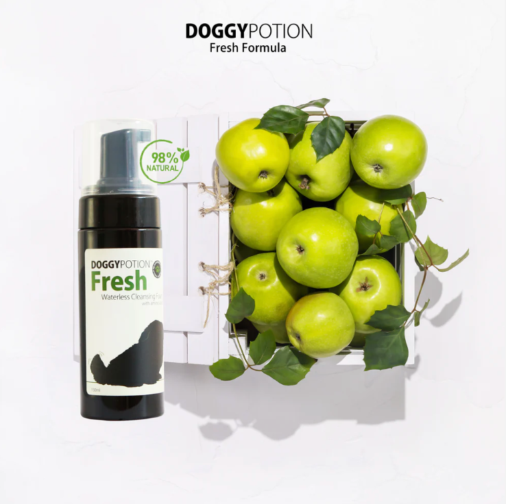 DOGGY POTION FRESH 免沖洗潔毛泡沫 (胺基酸滋潤配方) 150ml