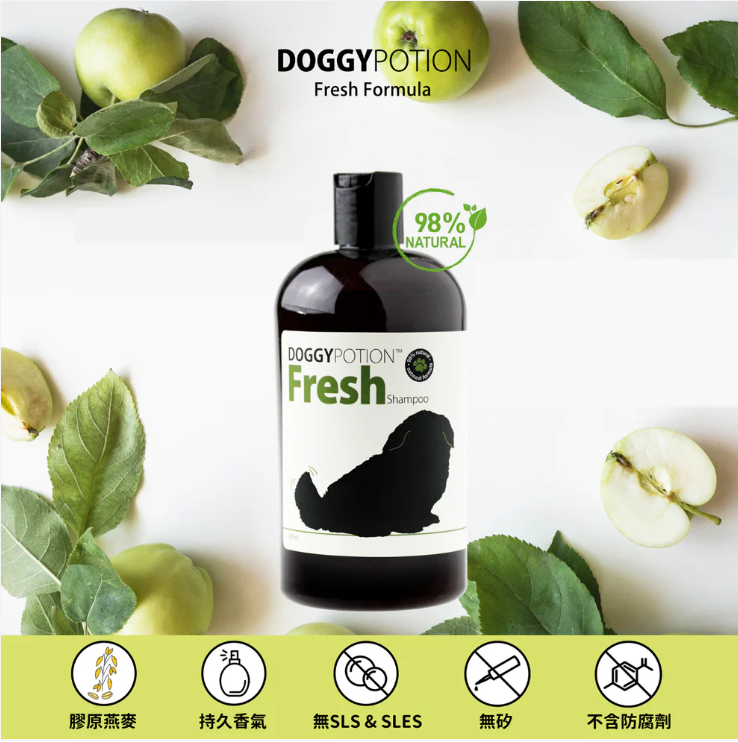DOGGY POTION FRESH 寵物燕麥沐浴露 500ml