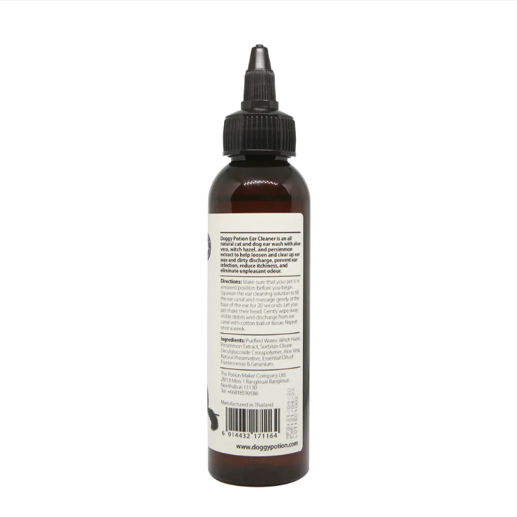 DOGGY POTION 寵物天然洗耳滴劑 (蘆薈配方) 120ml